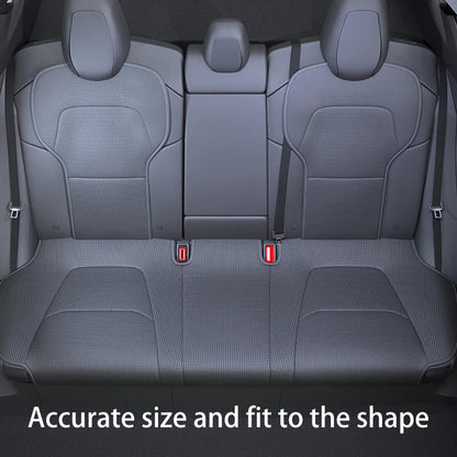 Tesla Model Y Juniper 2025-2026 Ventilated Leather Seat Cushion Cover – Breathable Comfort Interior Accessory