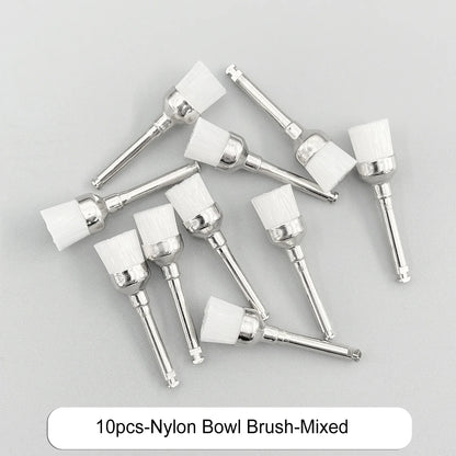WELLCK Dental Silicone Grinding Heads – 12/10pcs Teeth Polisher for Low-Speed Dental Tools & Lab Use