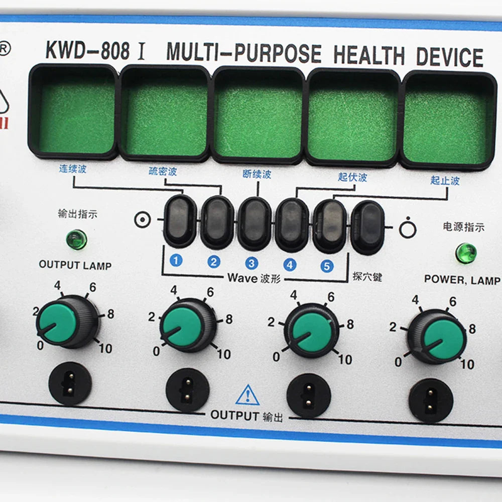 Electro Acupuncture Stimulator KWD808-I – Nerve & Muscle Therapy, 6 Waveforms, 6 Output EMS Massager
