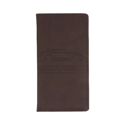 Car Document Holder — Registration & Insurance Organizer for Auto and Truck, Essential Driver Compartment Accessory