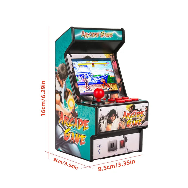 2.8-Inch 16-Bit Mini Handheld Video Arcade Console - Portable Gaming System with 150+ Classic SEGA Retro Games Built-In