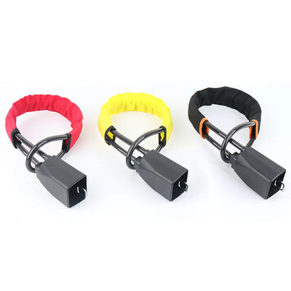 Car Steering Wheel Lock : Retractable Anti-Theft Seat Accessory with 2 Keys - Automobile Security Enhancement