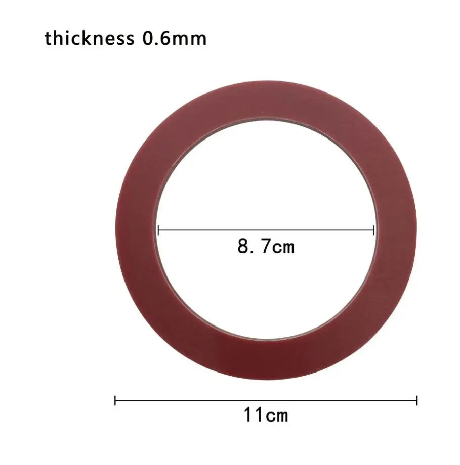 High Temperature Silicone Casting Gaskets – Jewelry DIY Casting Machine Seals (3–7 Inch Durable Rubber Rings)