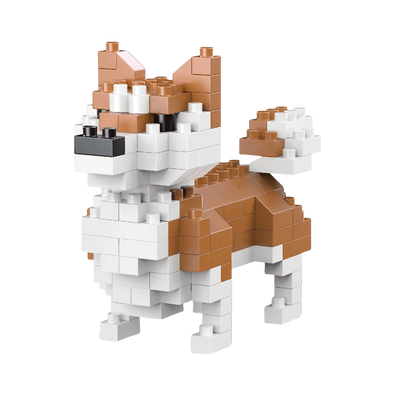 Mini Dachshund Dog Building Blocks Toy – Lifelike Construction Set for Kids & Adults, Fun Educational DIY