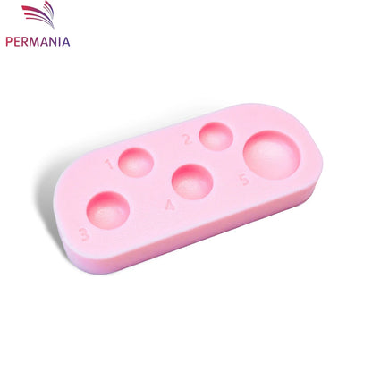 PERMANIA 5-in-1 Silicone Lash Lift Pallet – Professional Eyelash Lifting & Tinting Tool for Extensions