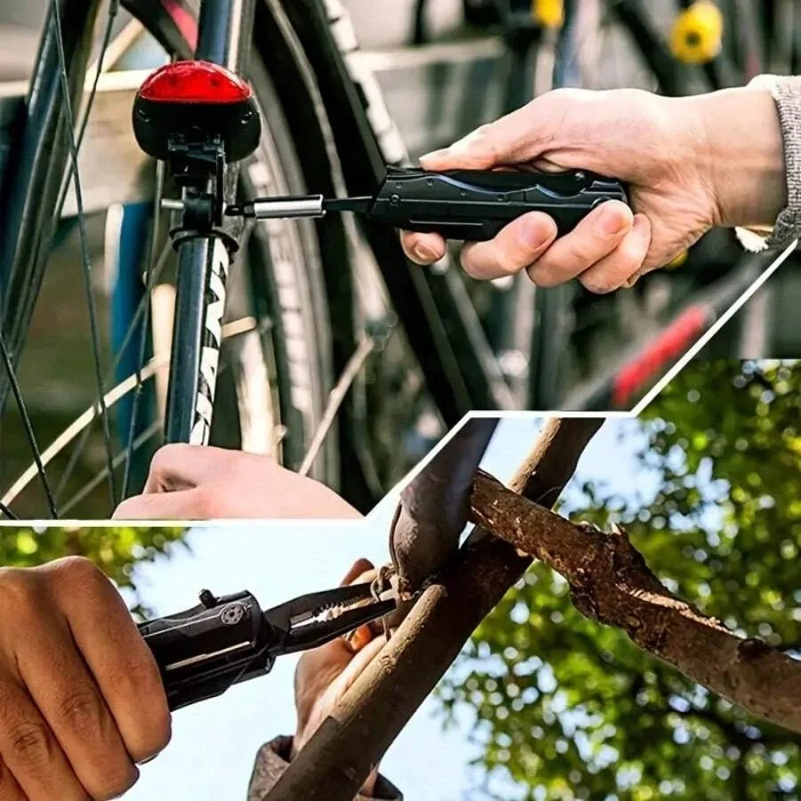 Multi-Functional EDC Pliers Tool - Portable Folding Knife & Screwdriver Set for Outdoor and Home Repairs