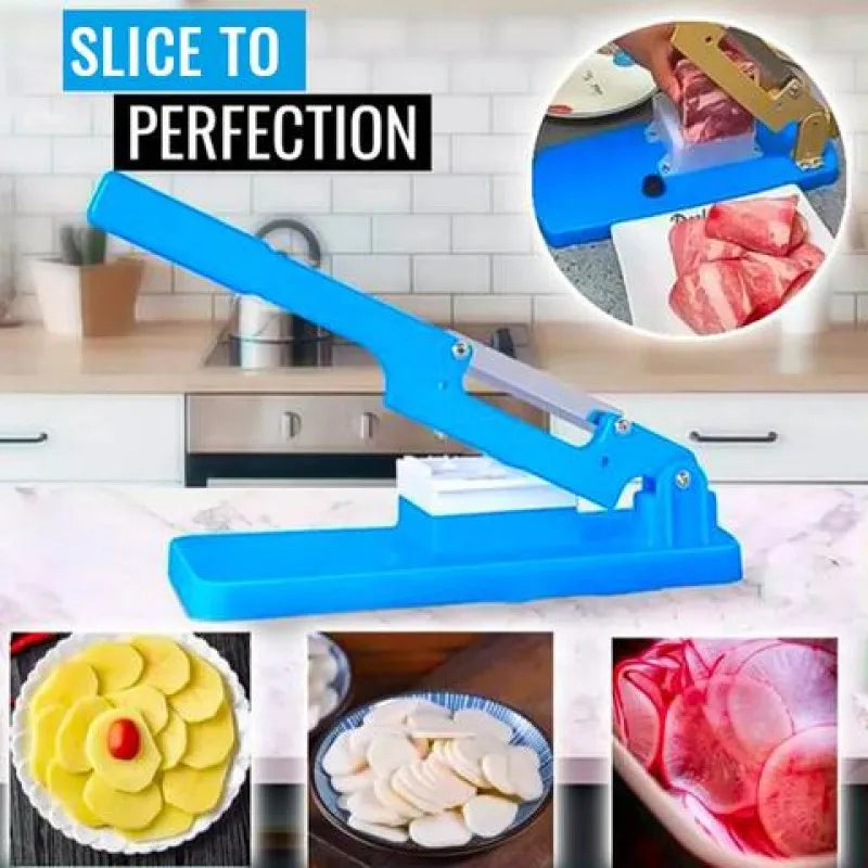 Multifunctional Table Slicer — Frozen Meat, Beef, Herb, Mutton, Fruit & Vegetable Cutter for Easy Kitchen Slicing