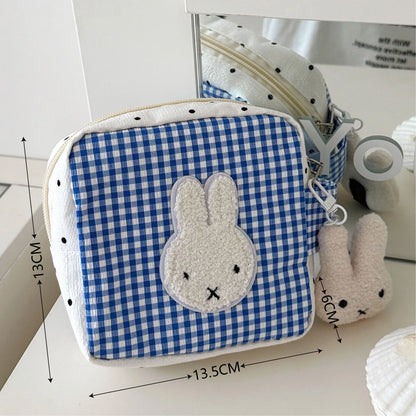 Miffy Rabbit Mini Storage Bag - Cute Portable Makeup, Menstrual & Travel Organizer