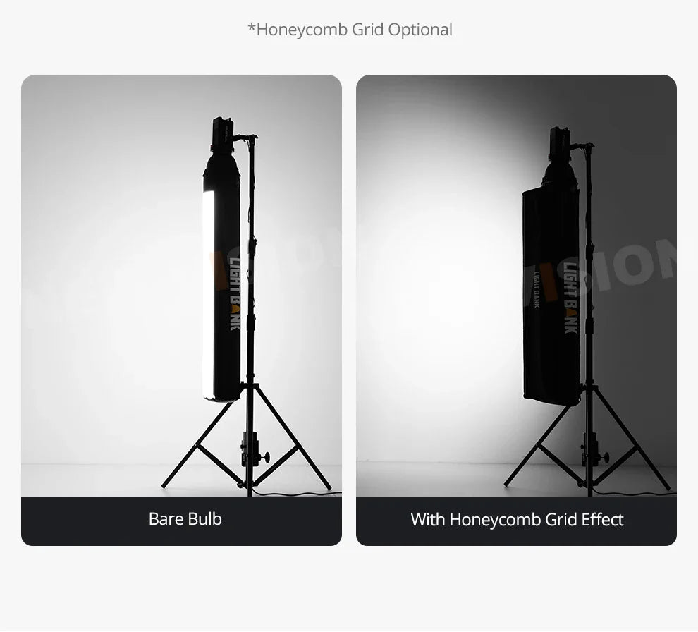 Flynoodle Air Tube Inflatable Softbox - Video Light Diffuser for Aputure, Nanlite, Godox, ZHIYUN & COLBOR