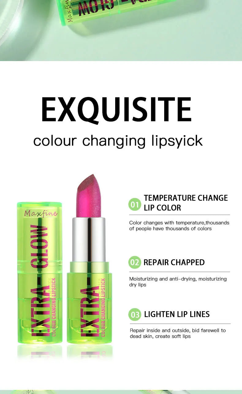 Jelly Color-Changing Moisturizing Lip Balm – Waterproof, Long-Lasting, Non-Fading Temperature Sensitive Lipstick