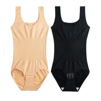 1/2PCS Women’s Bodysuit Shapewear — Slimming Corset Body Shaper Underwear with Tummy Control Briefs, Fits 35-110kg