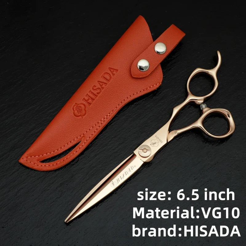 HISADA Professional Hairdressing Scissors – 6.0 Inch VG10 Barber Scissors for Salon Hair Cutting