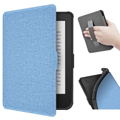 Case for Kobo Clara Colour BW 2024 & 2E – 6" Sleep/Wake Ebook Cover with Hand Strap Holder (N367/N365/N506)