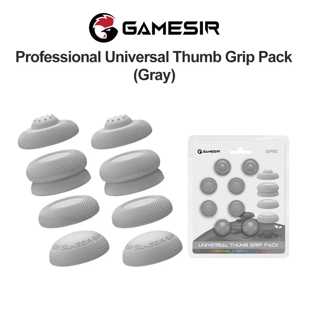 GameSir Colorful Silicone Thumb Grip Caps – Joysticks for GameSir, Xbox One/Series, Switch Pro, PS4 & PS5 Controllers