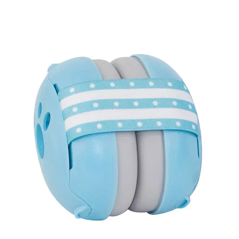 Baby Ear Protection Earmuffs – Elastic Noise Reduction Headphones for Toddlers, Protects Hearing & Improves Sleep
