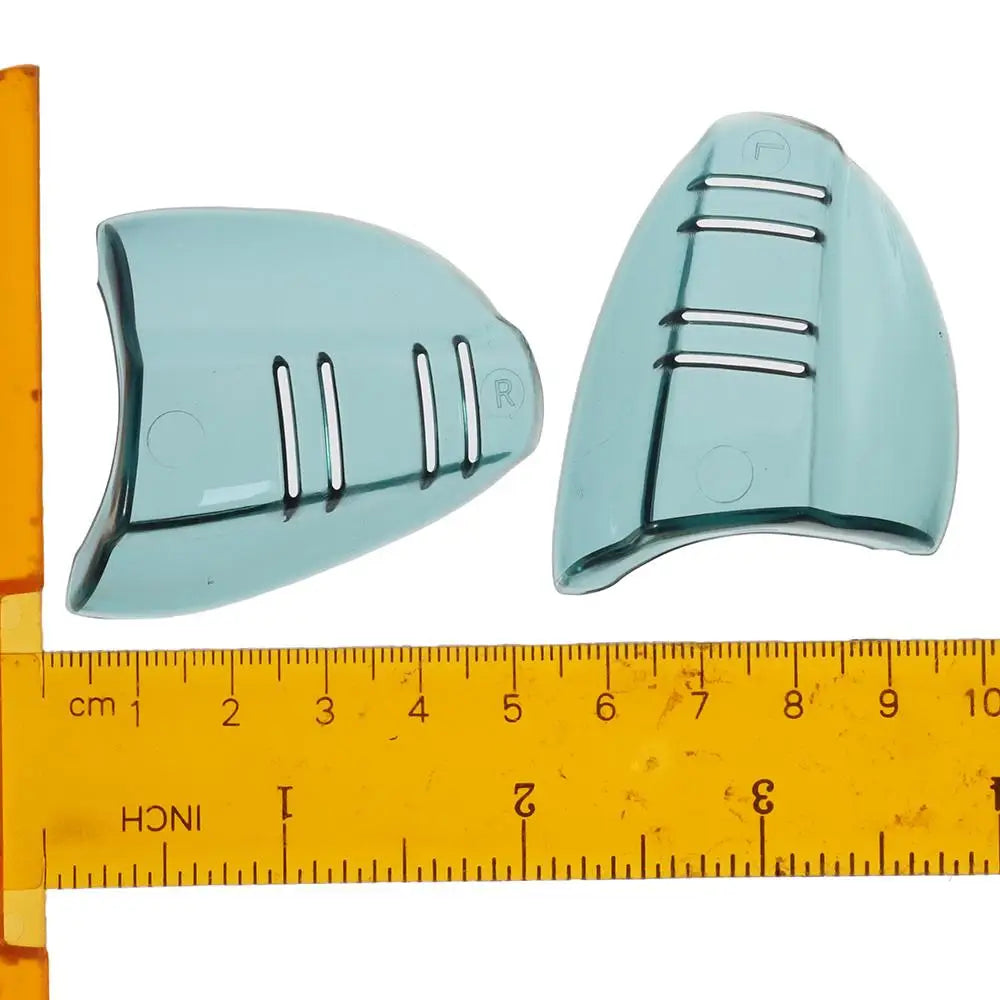 Safety Eye Glasses Side Shields — Clear Flexible Protective Side Covers for All Eyeglasses & Goggles
