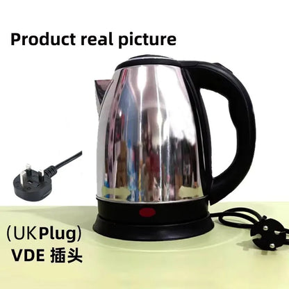 1500W Stainless Steel Smart Kettle – Whistle Kettle for Tea, Coffee, Samovar & Thermo Pot Gift
