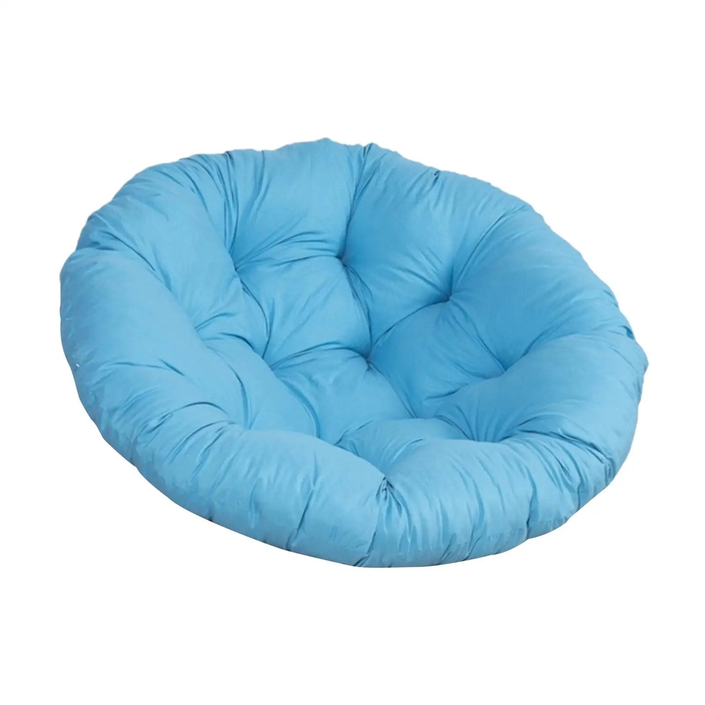 20-Inch Round Papasan Chair Cushion – Thick Egg Chair Mat for Garden, Hanging Basket, Courtyard & Bedroom Accessory