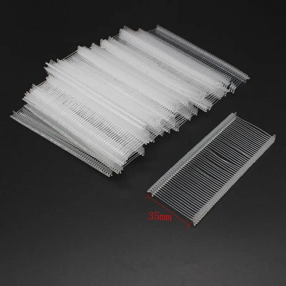 1000pcs Tagging Gun Barbs — 10/15/20/35/50/75mm Plastic Fasteners