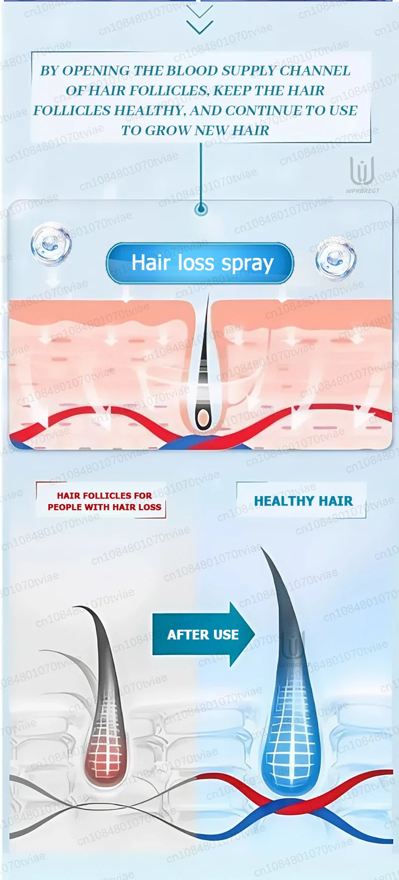 Hair Water Spray – Specially Formulated for Regular Use to Nourish and Revitalize Hair