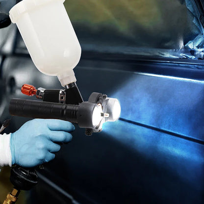 Universal Spray Gun Lighting | Adjustable Size Airbrush Light | Fill Light for Precise Spray Jobs - Searchlight Functionality