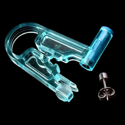 100PCS Disposable Ear Piercing Gun Kit with Sterile Nose & Ear Studs, Safe Body Jewelry Tool