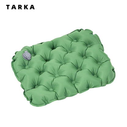 TARKA Inflatable Camping Mat - Portable, Lightweight Air Cushion Sitting Pad
