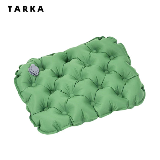 TARKA Inflatable Camping Mat - Portable, Lightweight Air Cushion Sitting Pad