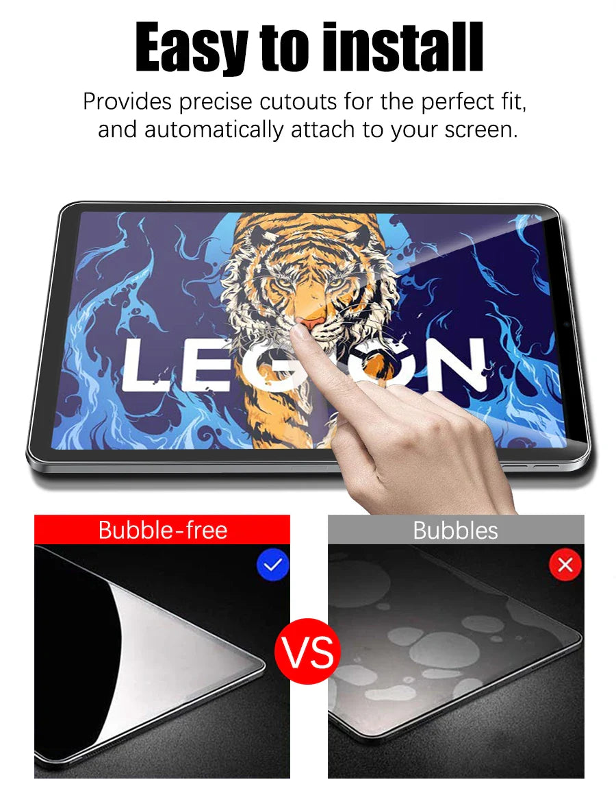 3PCS Tempered Glass Screen Protector for Lenovo Legion Y700 8.8" 1st & 2nd Gen (2022/2023) TB-9707 TB-320 Tablet Film