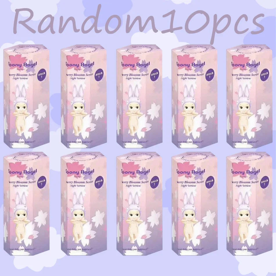 Angel Doll Cherry Blossom Night Series Blind Box | Hippers Action Figure Phone Ornament Gift