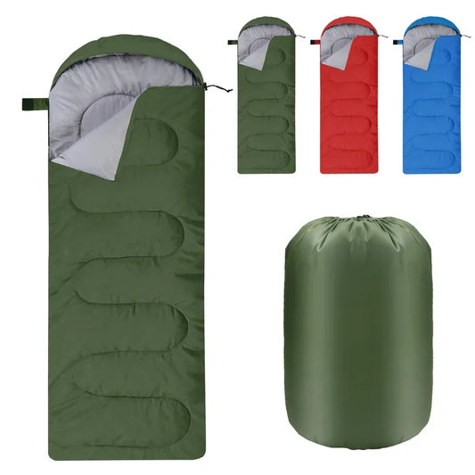 Ultralight Camping Sleeping Bag - Waterproof, 4-Season Warm Envelope for Backpacking, Outdoor Traveling & Hiking