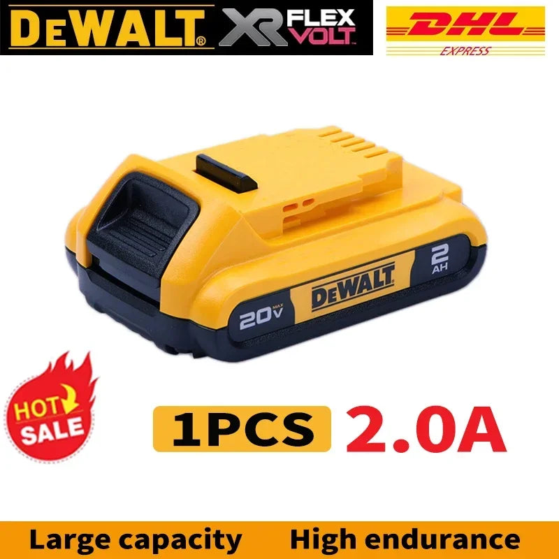 100% Original DEWALT 20V Battery – Compatible with DCB606, DCB205, DCB206, DCBGene, DCB200 MAX, 6AH & 9AH