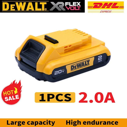100% Original DEWALT 20V Battery – Compatible with DCB606, DCB205, DCB206, DCBGene, DCB200 MAX, 6AH & 9AH