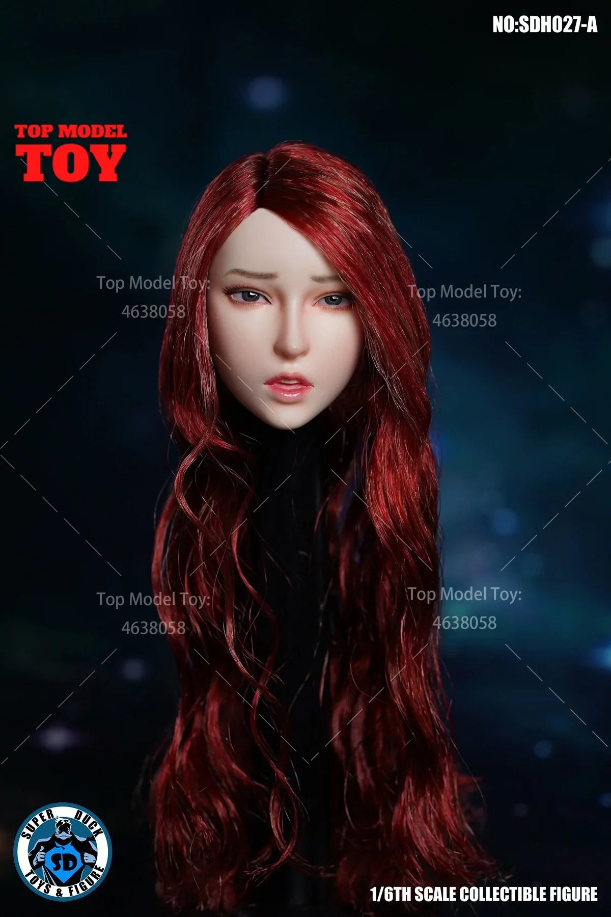 SUPER DUCK 1/6 Scale Beauty Head Sculpt — SDH018/024/027/028/030/032/042 for 12" TBL PH JO Action Figures