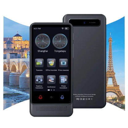 Intelligent Offline Translator – 137 Languages, AI ChatGPT Translation Device for Polish, Ukrainian, Turkish, Russian & More