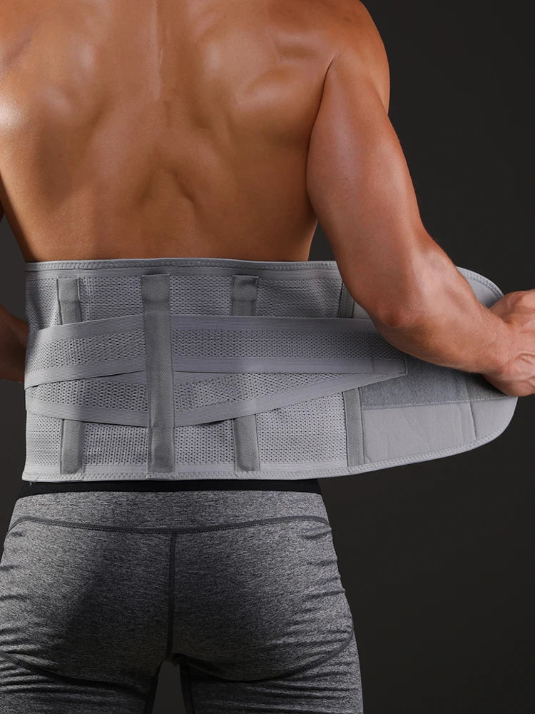 Adjustable Breathable Waist Trainer Belt - Supportive Waist Support for Men and Women