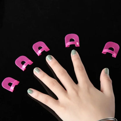 26pcs/set G Curve Shape Varnish Shield Nail Protector - Finger Cover Spill-Proof French Stickers, Manicure Nail Art Tools