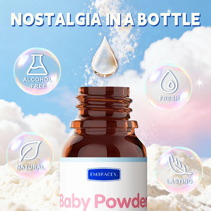 Baby Powder Fragrance Oil - 10ml Long-Lasting Warm & Sweet Scent Oil