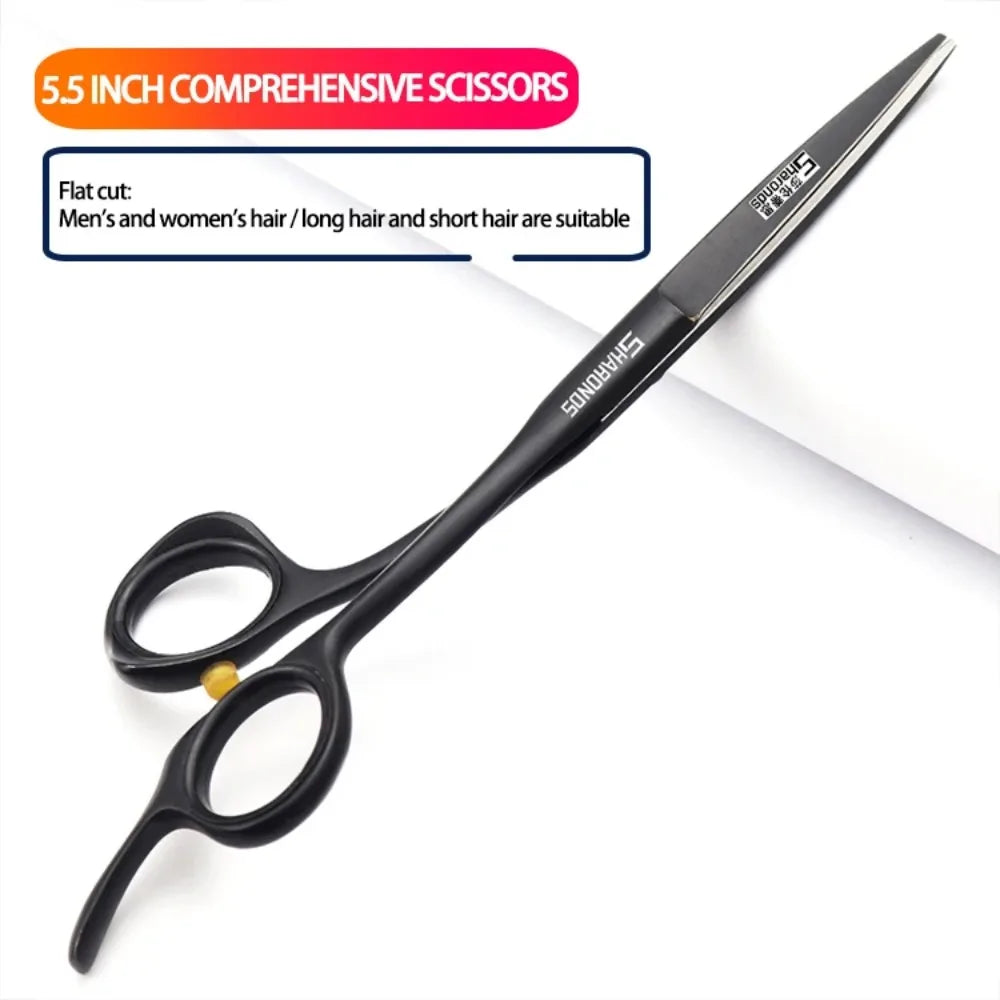 SHARONDS Professional Hairdressing Scissors – 440C Japanese Steel Barber Shears for Salon & Home Use