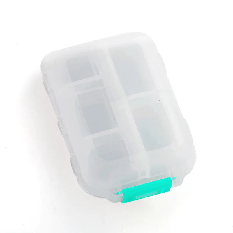 Tcare Travel Pill Organizer – Moisture-Proof Pills Box for Pocket or Purse, Portable Medicine & Vitamin Holder Container
