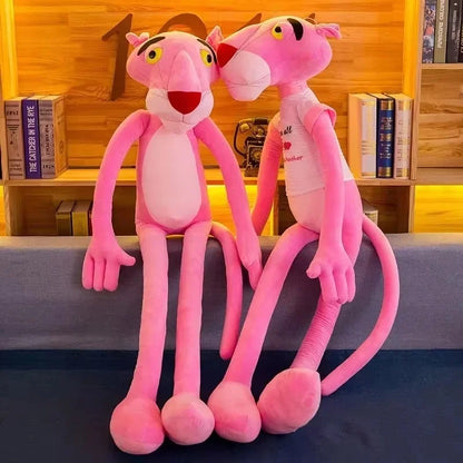 Cartoon Disney Pink Panther Plush Doll – Soft Anime Plush Toy & Cute Cloth Pillow for Kids and Adults, Birthday Gift