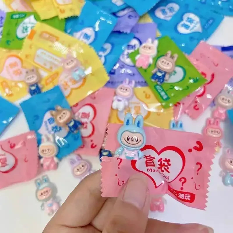 Cartoon Kapibara Miniature Supermarket Food Animal Random Style Model Ornaments Kids Gift