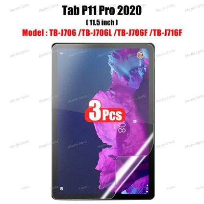 3Pcs Paper-Like Screen Protector for Lenovo TAB M10, M9, M8, M11, P12 Pro, P11 – Non-Glass Protector for 1st, 2nd & 3rd Gen