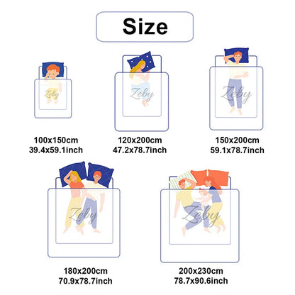 Grade A Half-Side Fleece Blanket — Soft Fluffy Autumn & Winter Throw for Sofa, Napping, and Warm Shawl