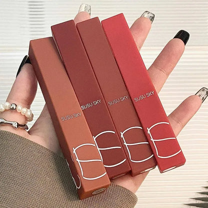 TX010 Matte Lipstick - Waterproof Long-Lasting Dual-Use Lip & Cheek Makeup