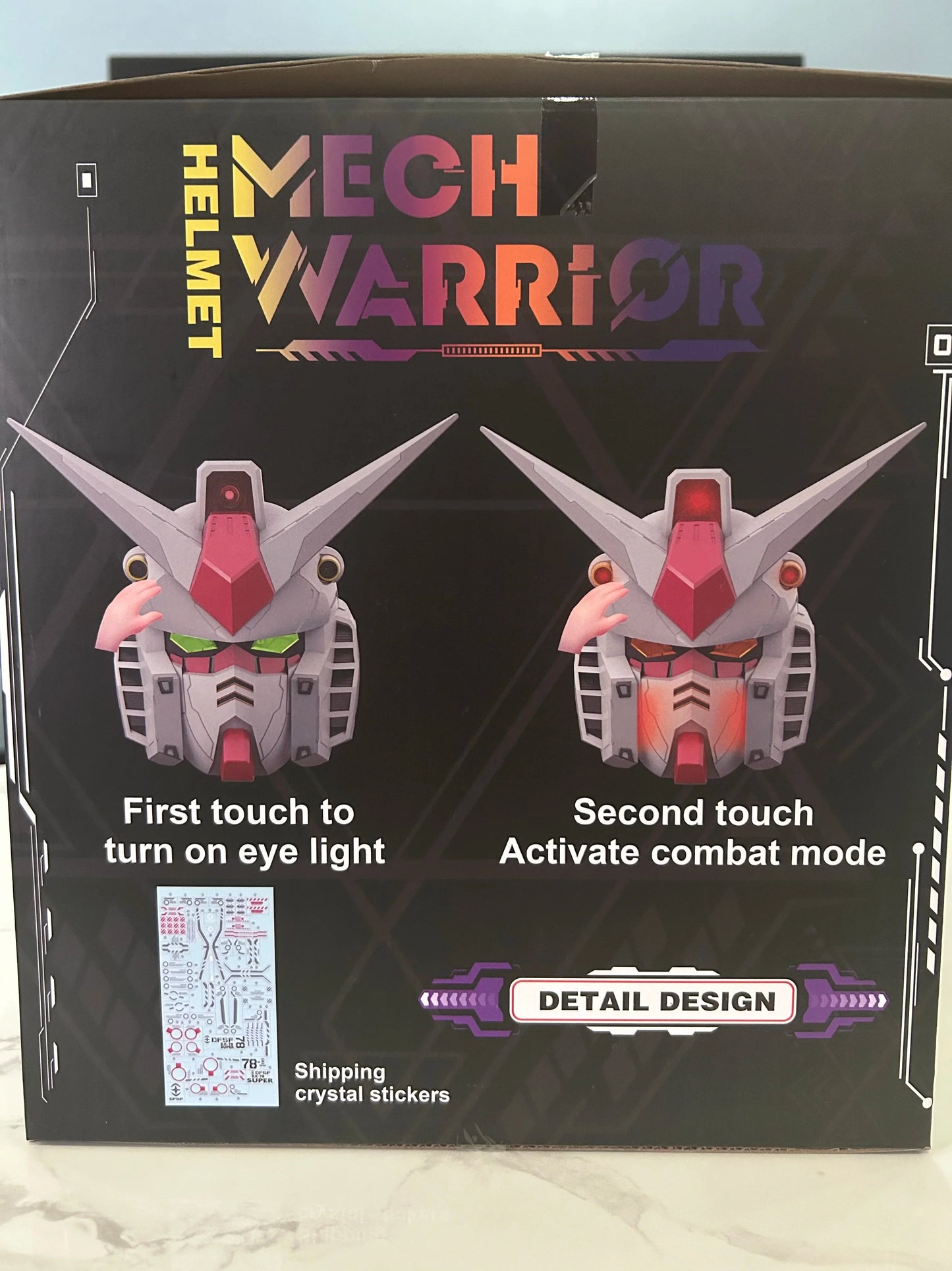Bandai Gunpla RX-78 Gundam Head Collection – Wearable Robot Kit Action Figure, Cosplay Model for Kids, Halloween & Christmas Gift