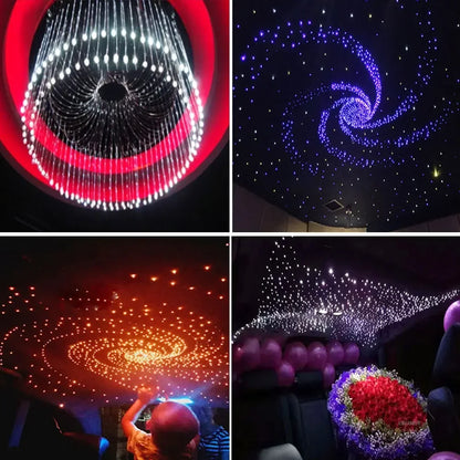 20W Dual Color Twinkle Car Roof Star Light – RGB Meteor Music APP Control, Sparkling Starry Sky Atmosphere Light