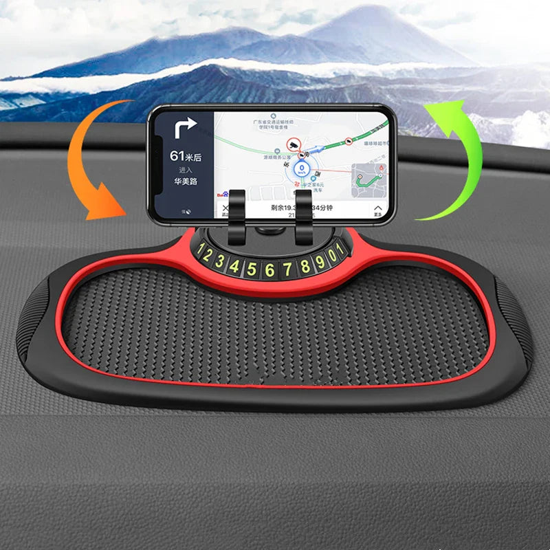 Multi-Functional Car Anti-Slip Mat – Non-Slip Sticky Phone Holder for Dashboard, Silicone Car Pad Mount