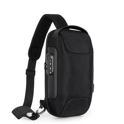 Portable Shoulder Bag with Dual Zipper Lock – Shockproof, Waterproof Carrying Case for Steam Deck Game Accessories