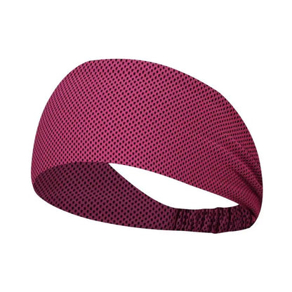 Cooling Sports Headband for Men & Women – Elastic Non-Slip Moisture-Wicking Sweatband for Running, Gym, Yoga & Hiking